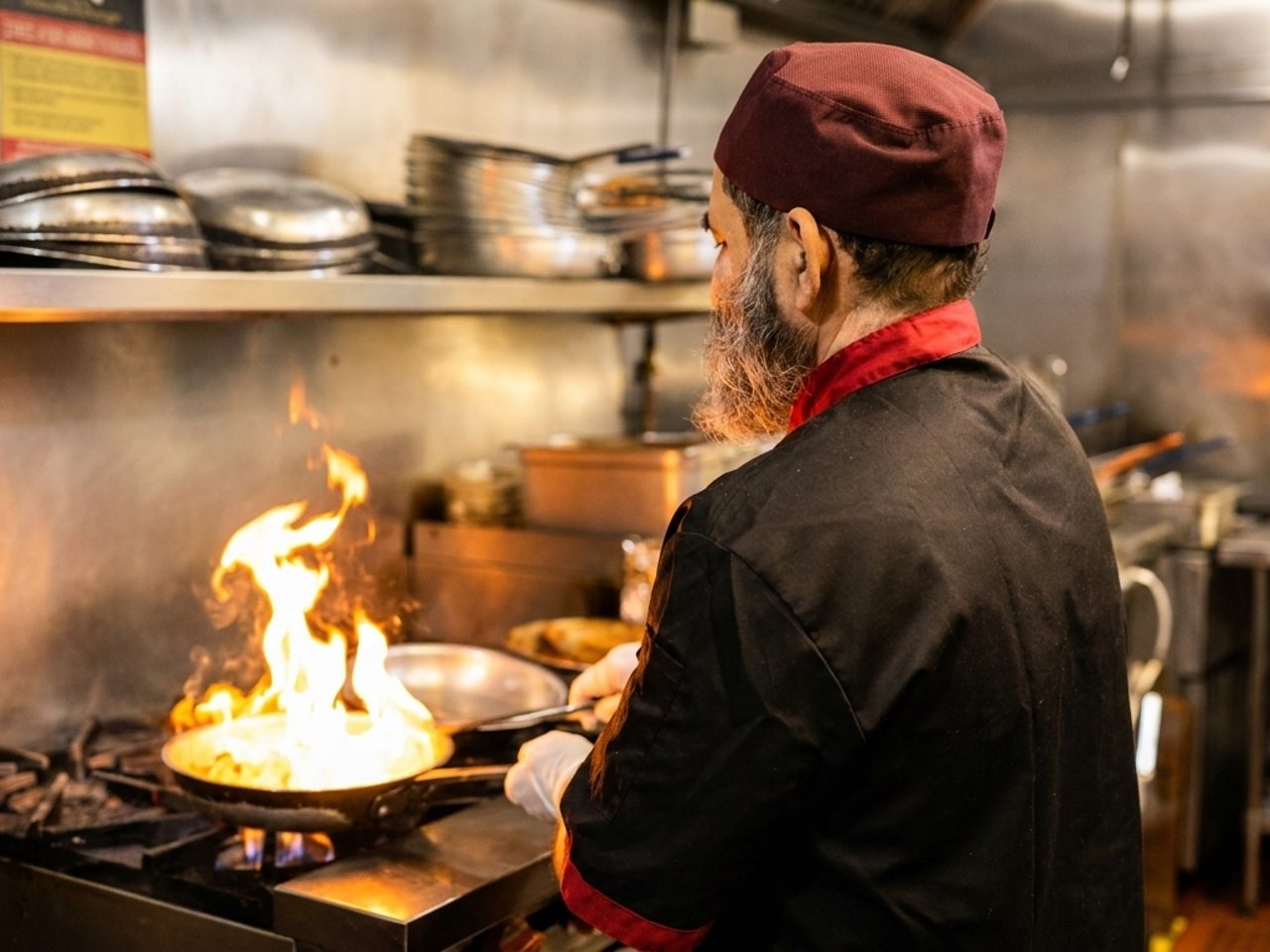 The charcoal tandoori clay oven