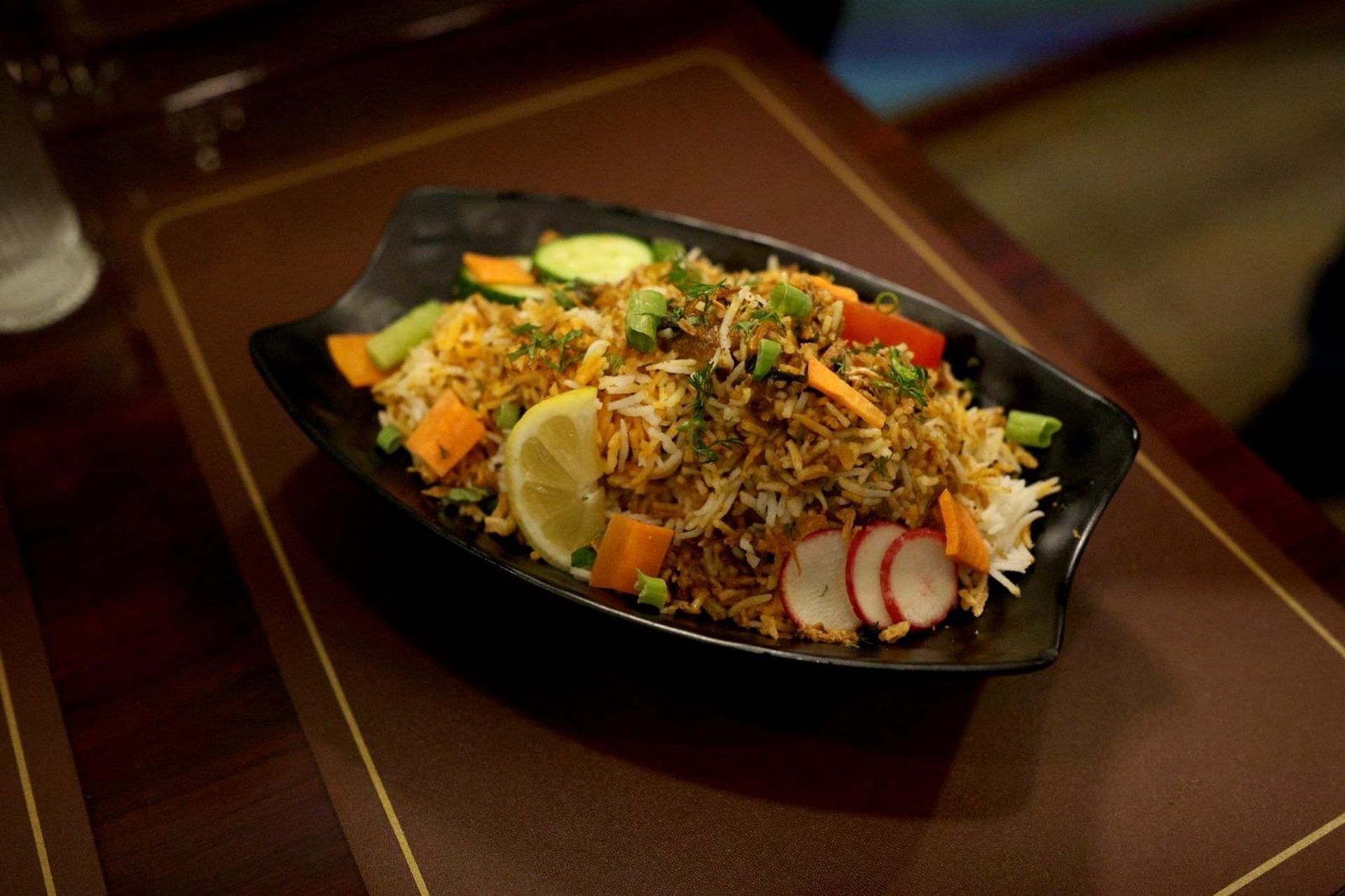 100% halal, every dish