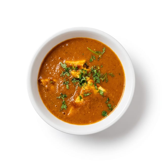 Paneer Tikka Masala – Flame-Grilled Cheese in Creamy Tomato Sauce.